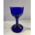Antique Pair Of Glass Eye Baths Bristol Blue & Clear